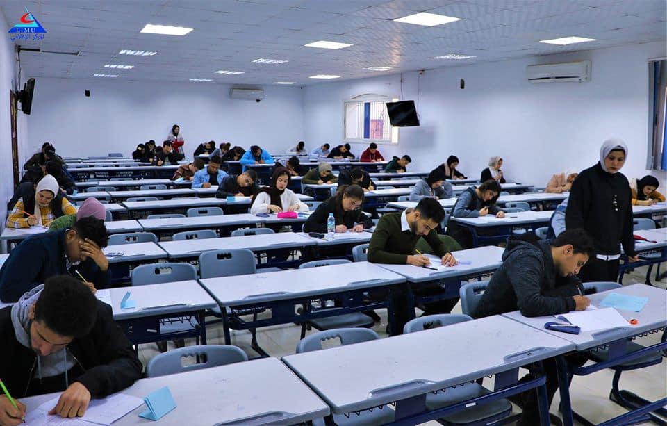 Faculty of Information Technology Students Conduct Their Final Tests